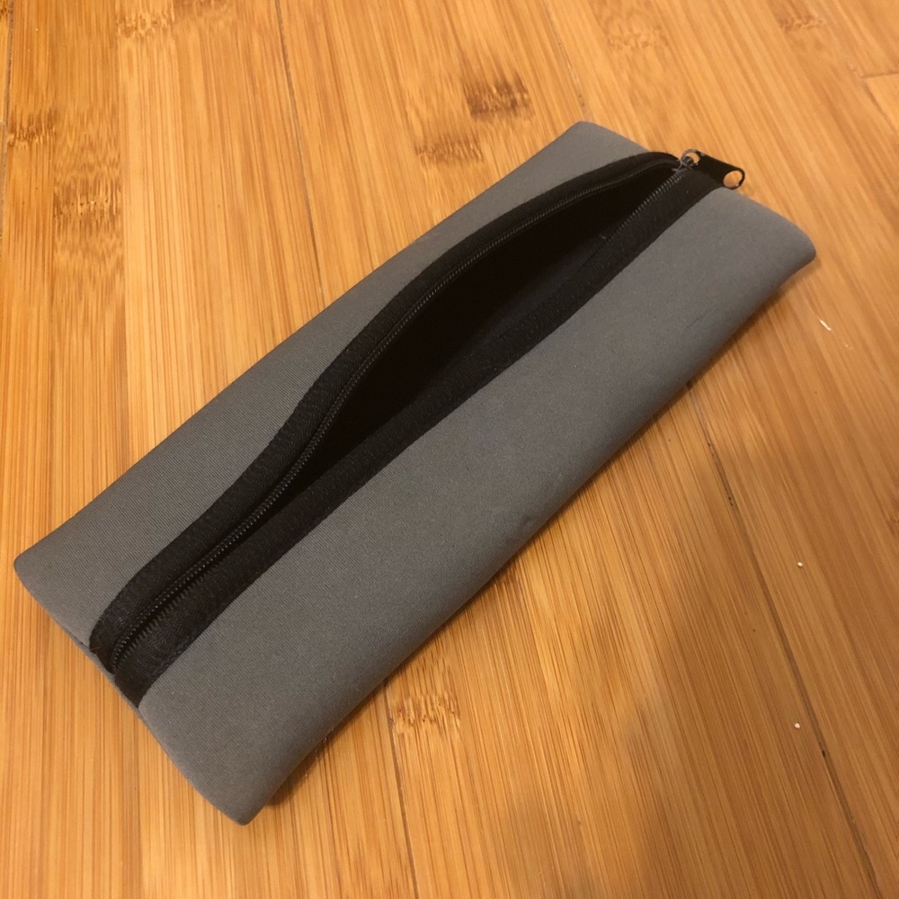 Dark Grey Pencil Pouch